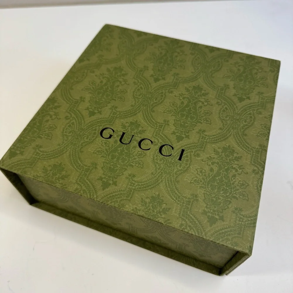 Gucci GG Marmont black gold tan reversible women’s belt - Picture 11 of 13